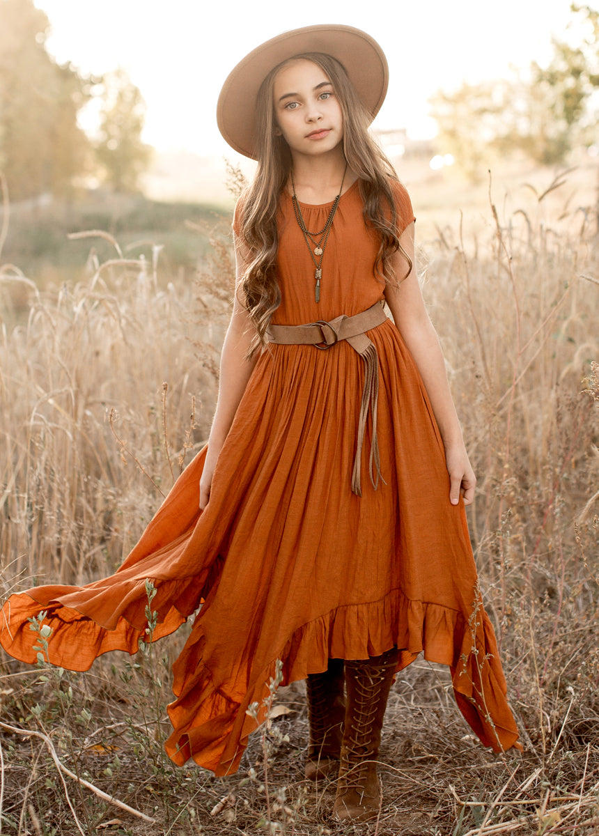 Briley Dress in Spice