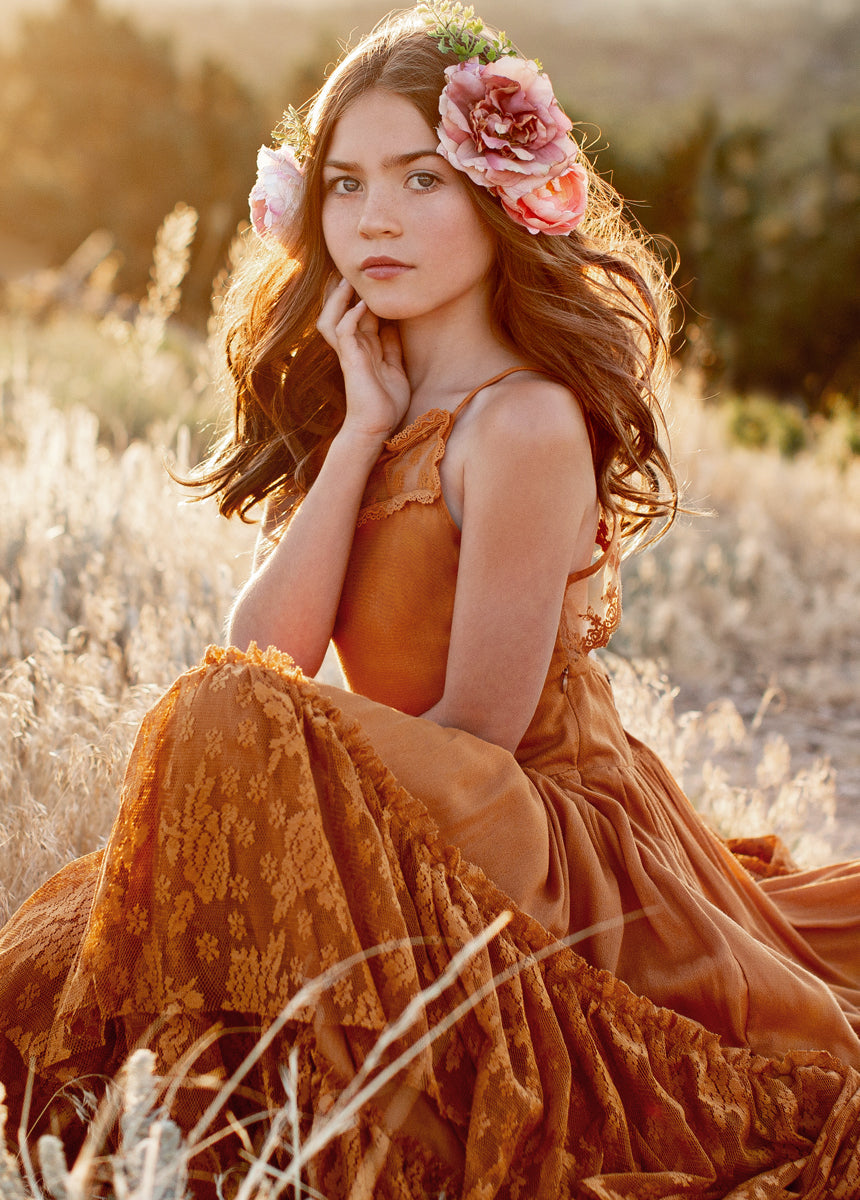 Catrin Dress in Marigold