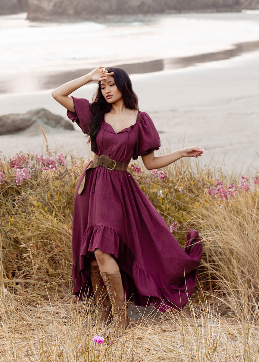 Gwenaelle Dress in Brick