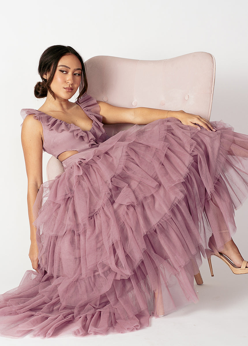 Adrienne Impact Dress in Orchid