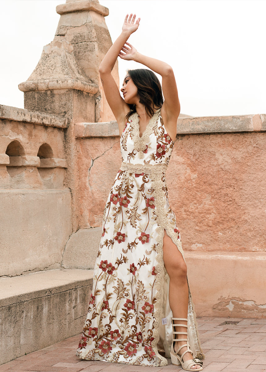 Aiya Dress in Multi Floral