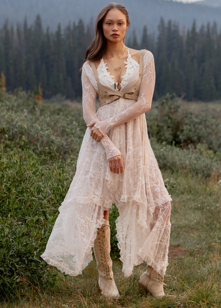 Bennett Dress in Oat