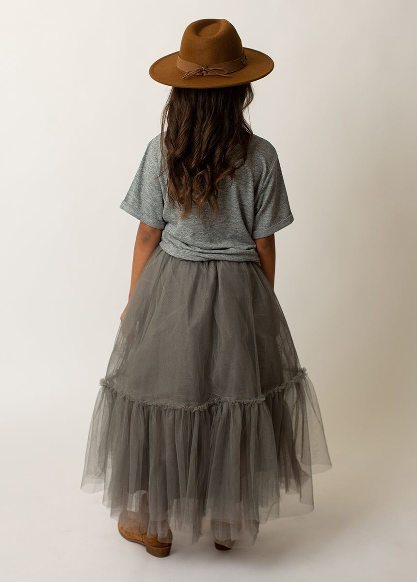 Brigitte Skirt in Gray