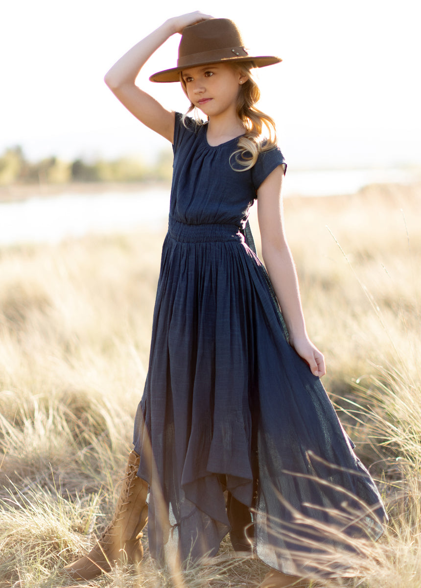Briley Dress in Navy
