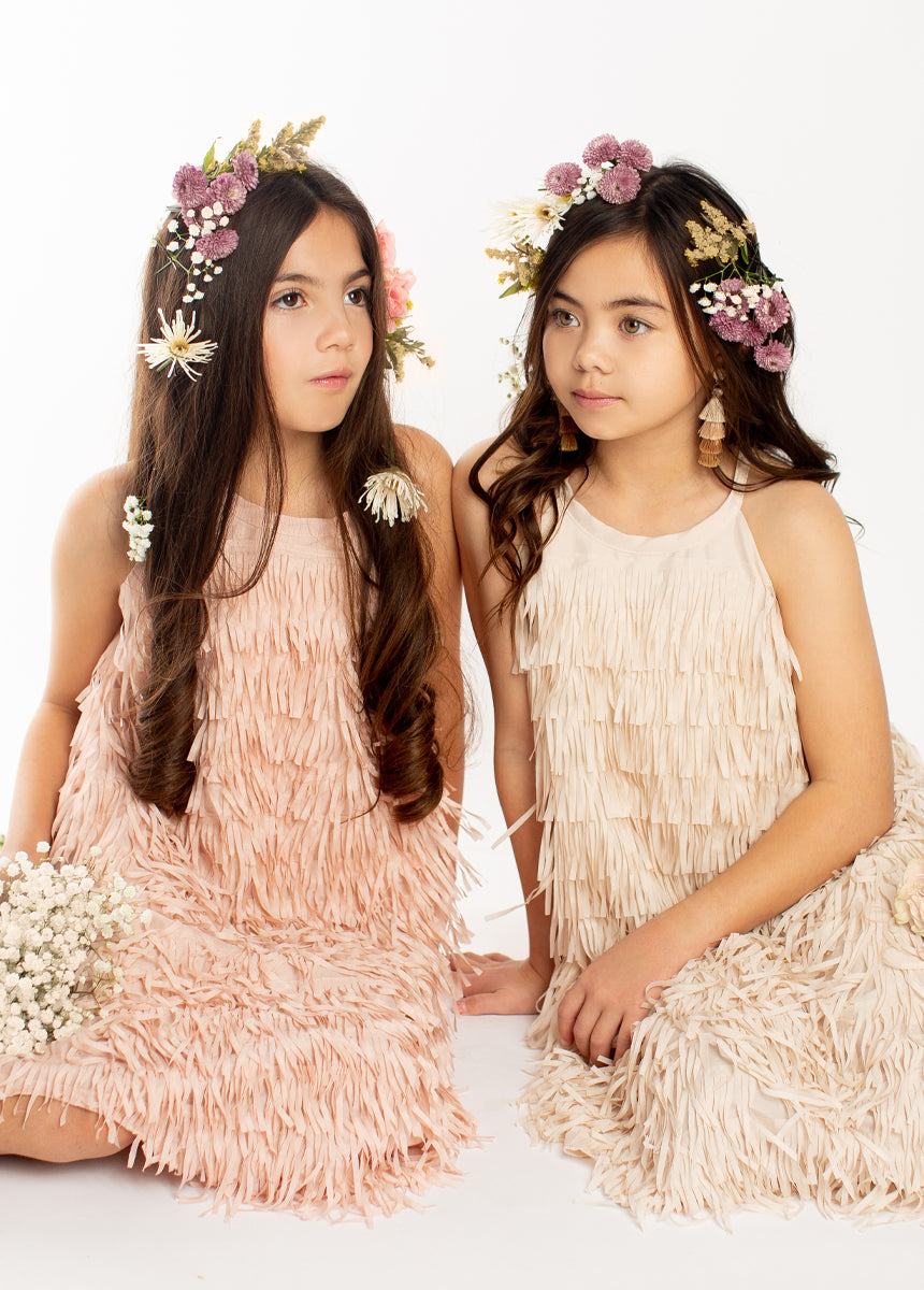 Caleo Dress in Blush