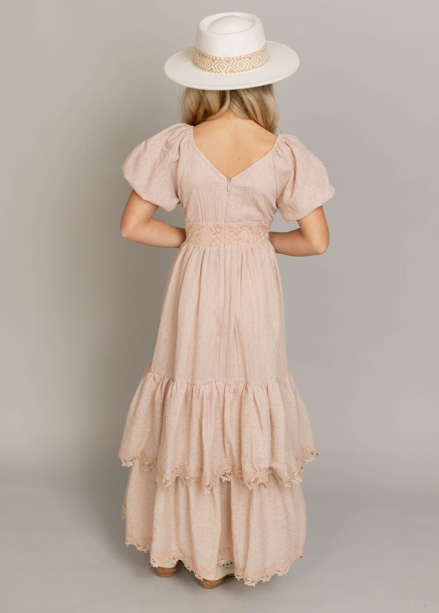 Casidy Dress in Shell