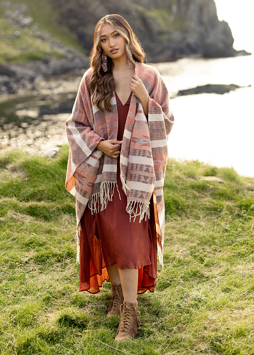 Crystal Dress in Terracotta