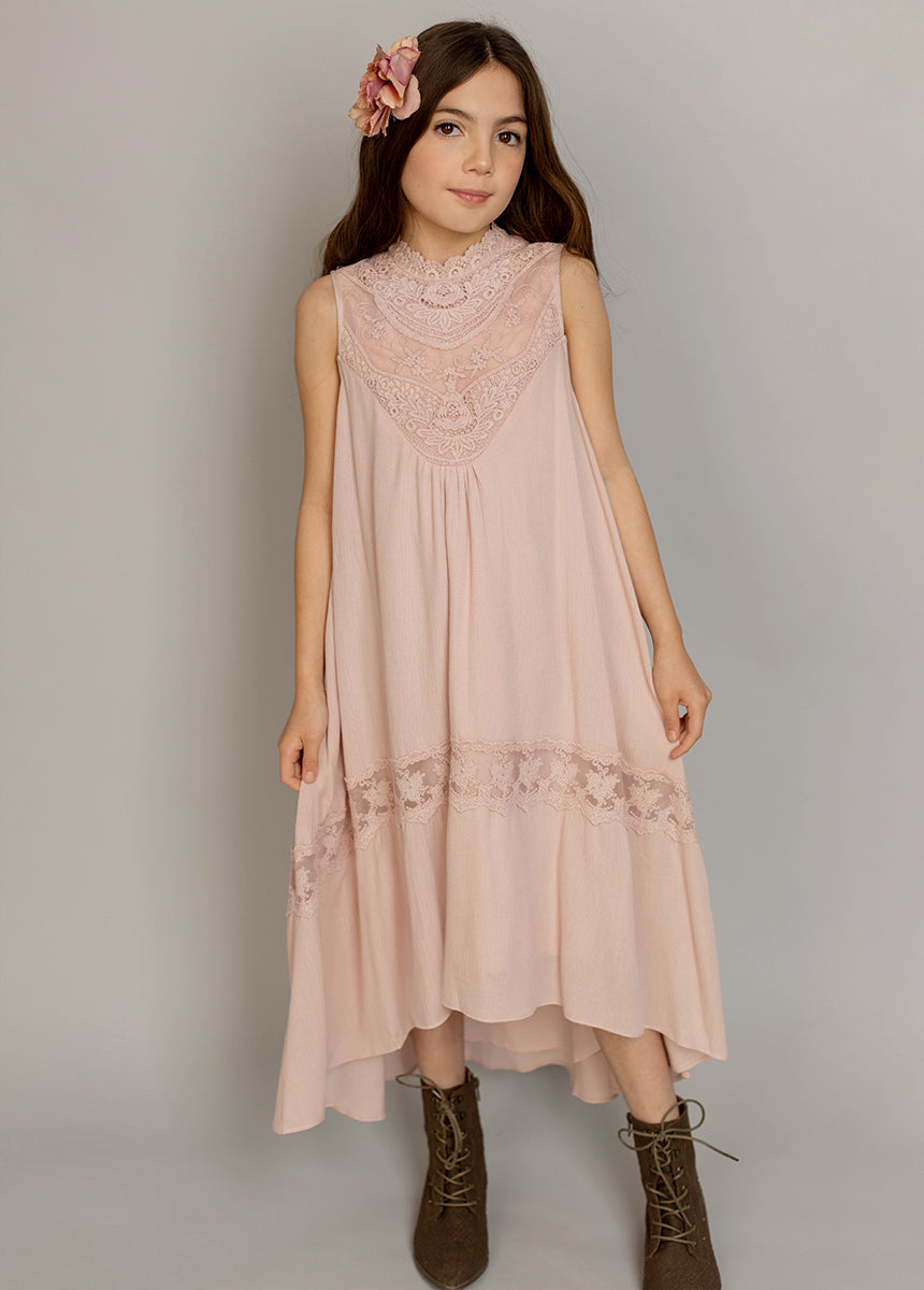 Delphina Dress in Shell