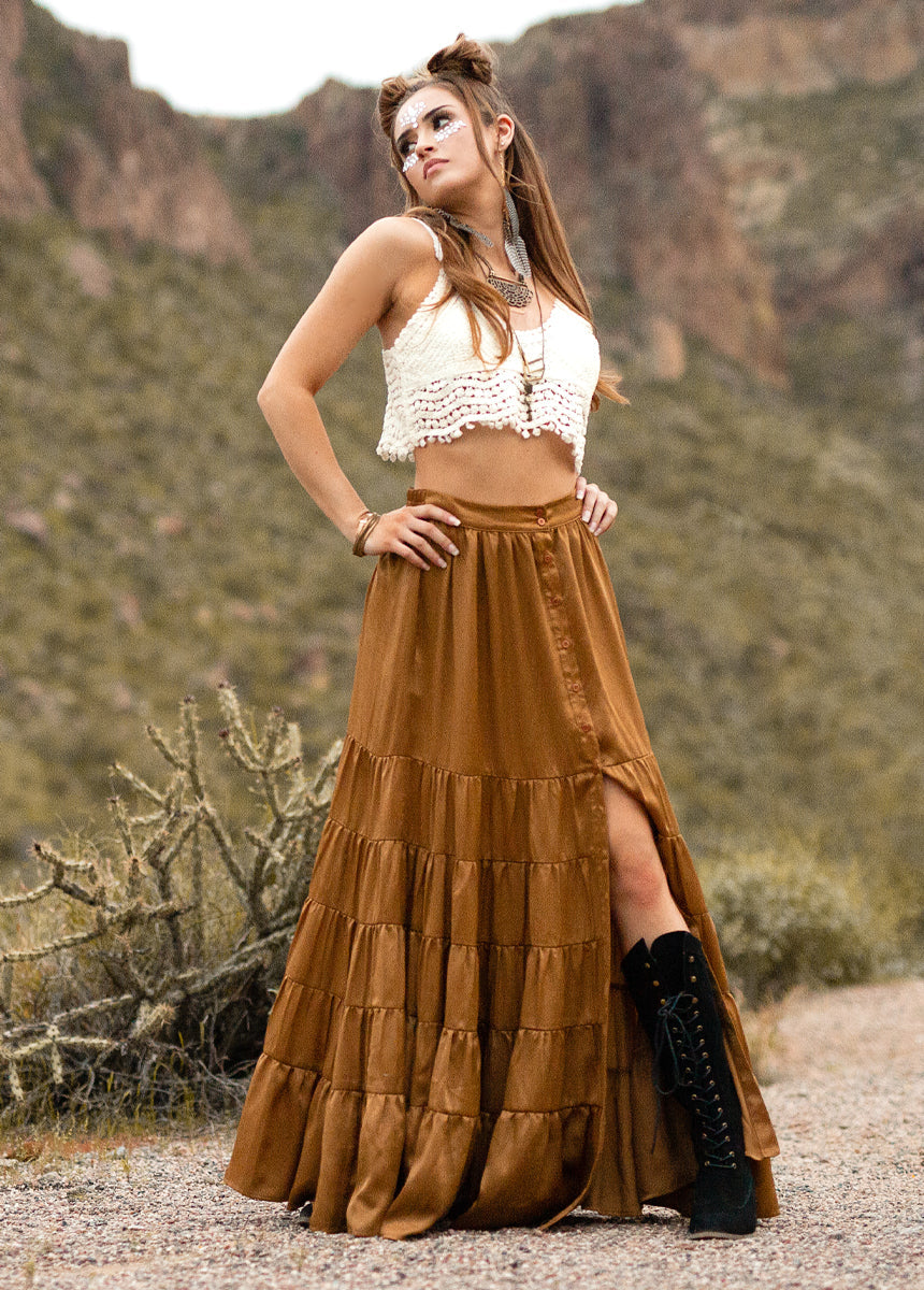 Sonnet Crochet Top in White