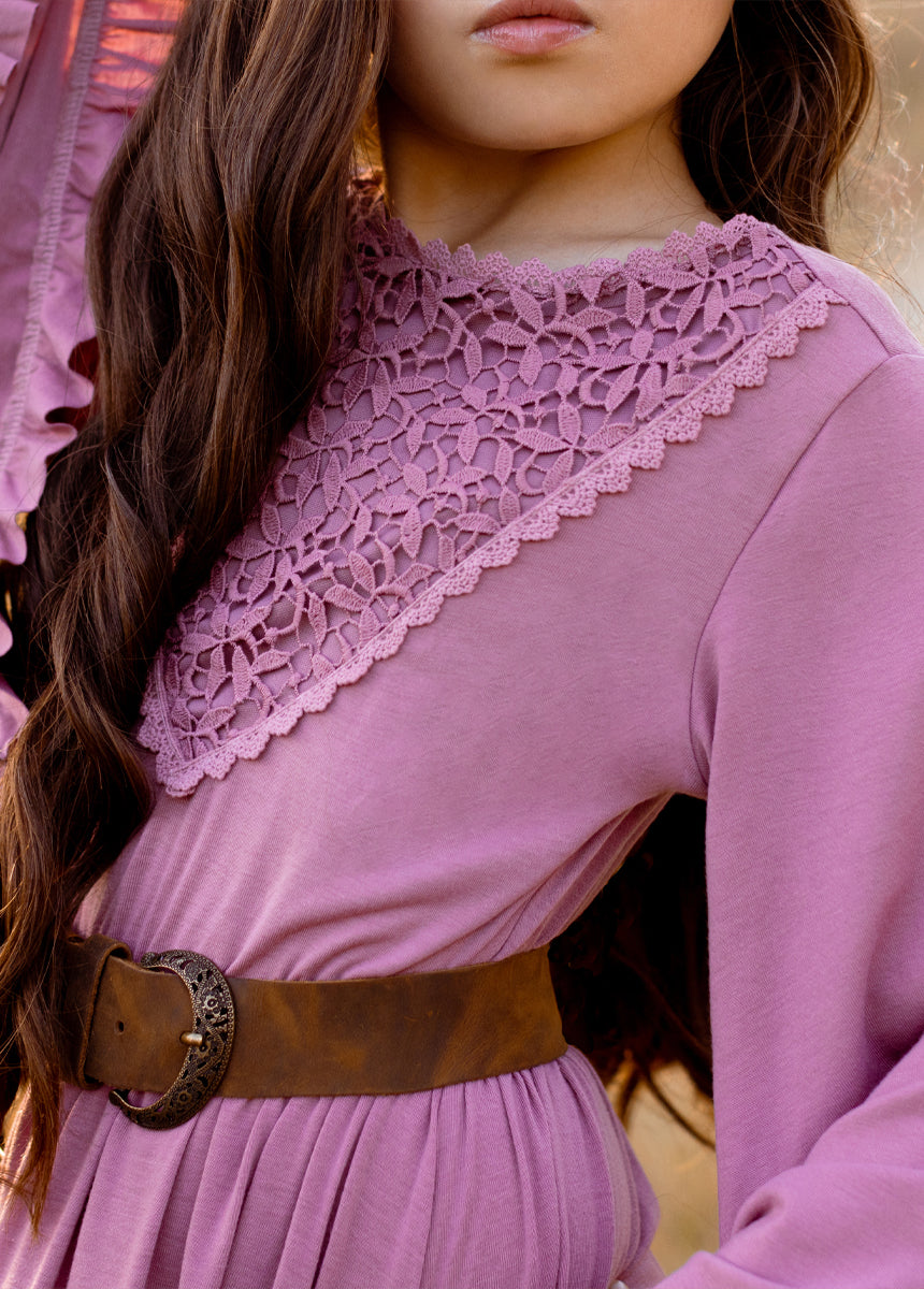 Fernanda Dress in Ashe Rose