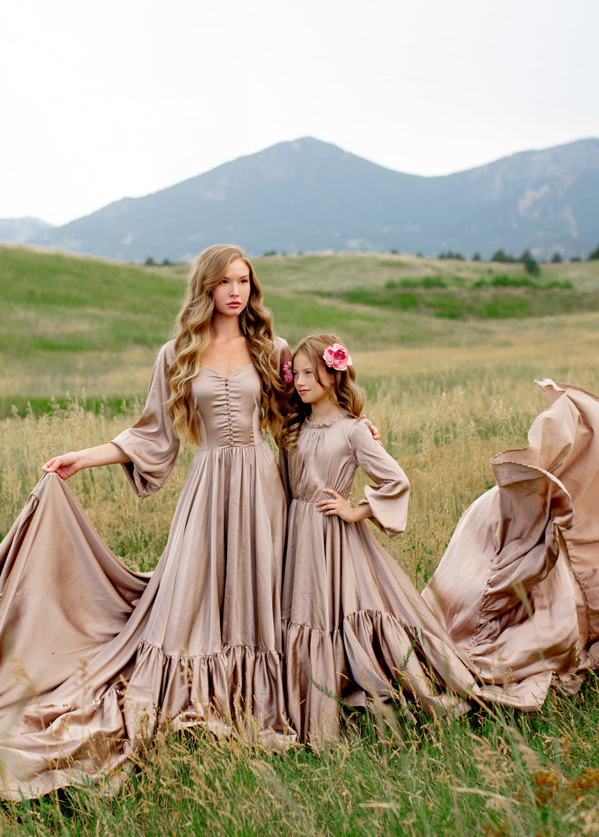 Lorna Impact Dress in Stone