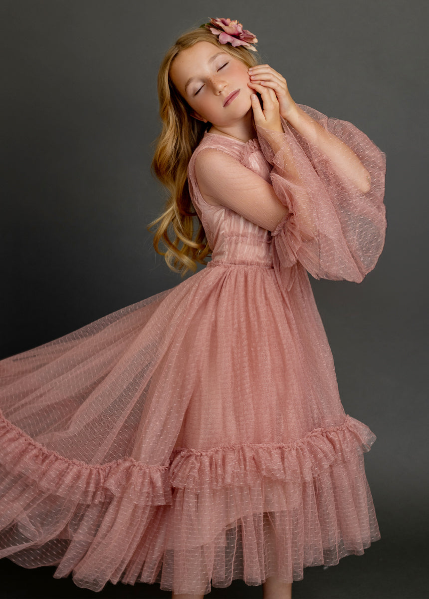 Halsey Impact Dress in Desert Shell