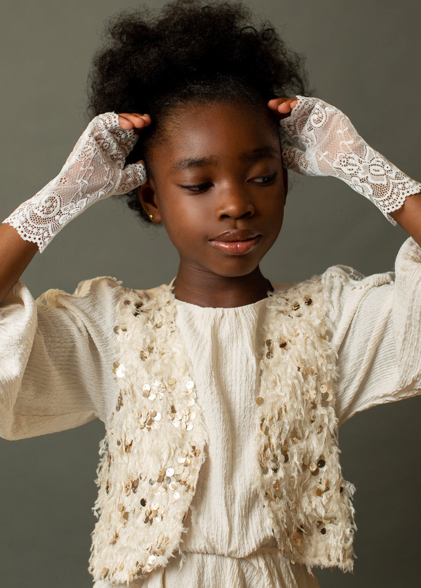 Sariyah Dress in Cream