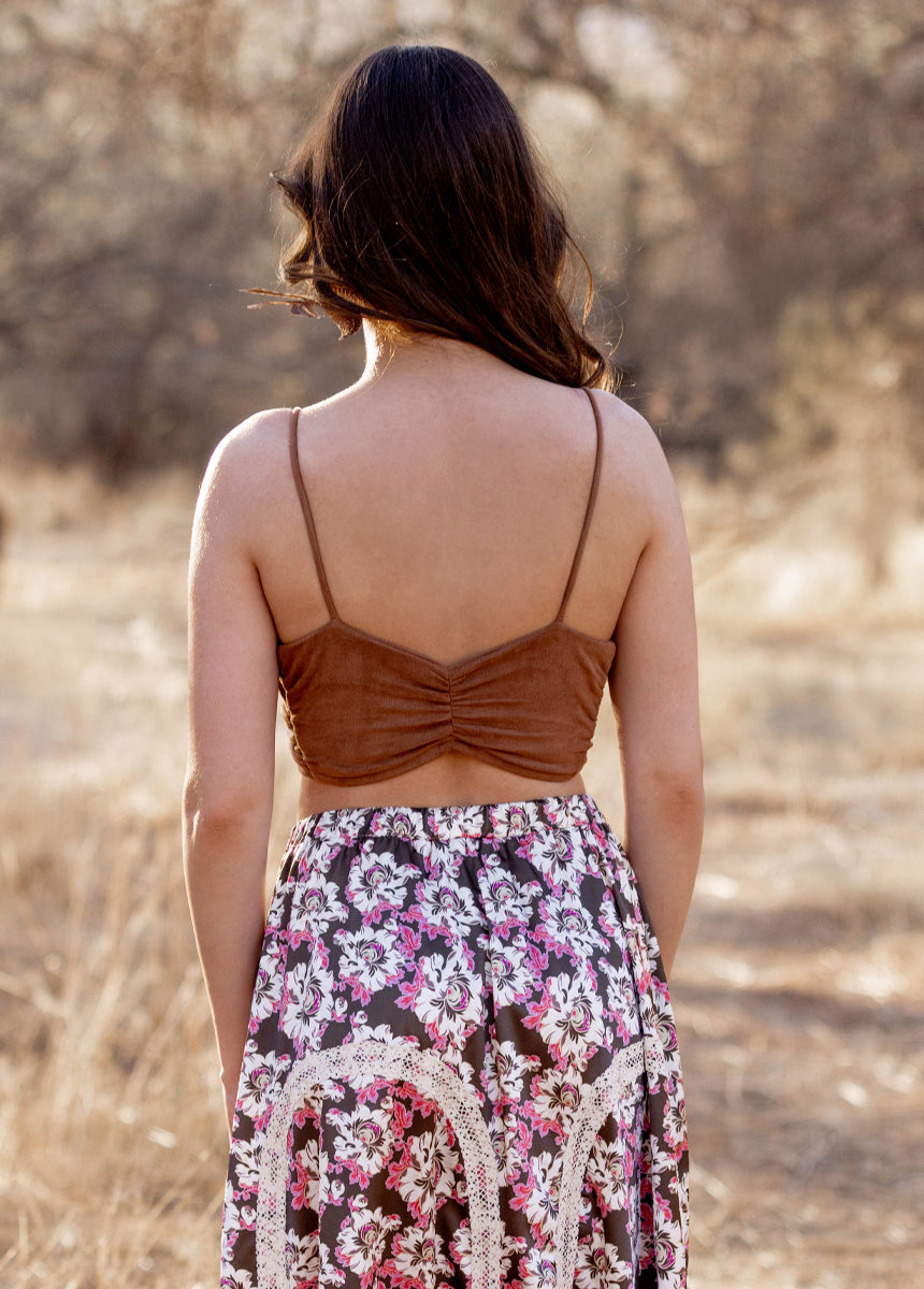 Meyla Bralette in Nutmeg
