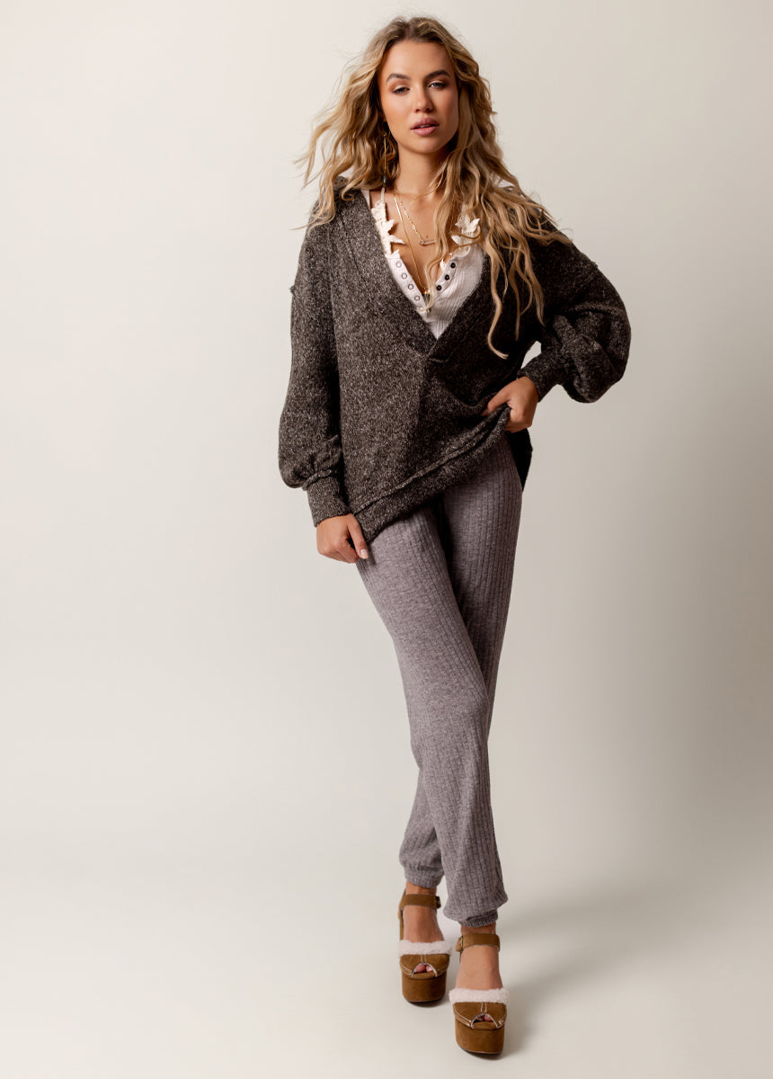Aysha Pants in Gray