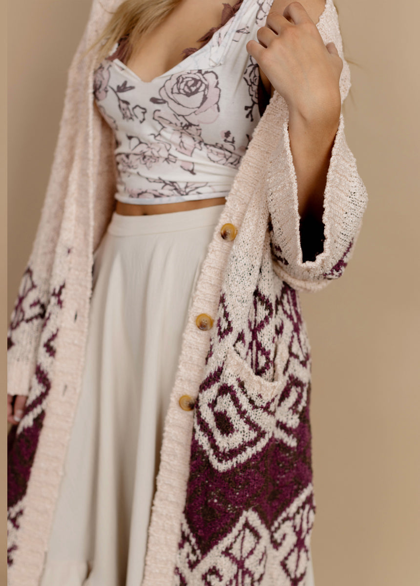 Pamella Sweater in Rosetan