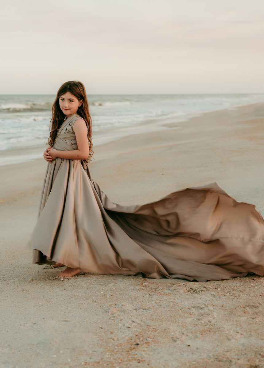 Junie Impact Dress in Stone