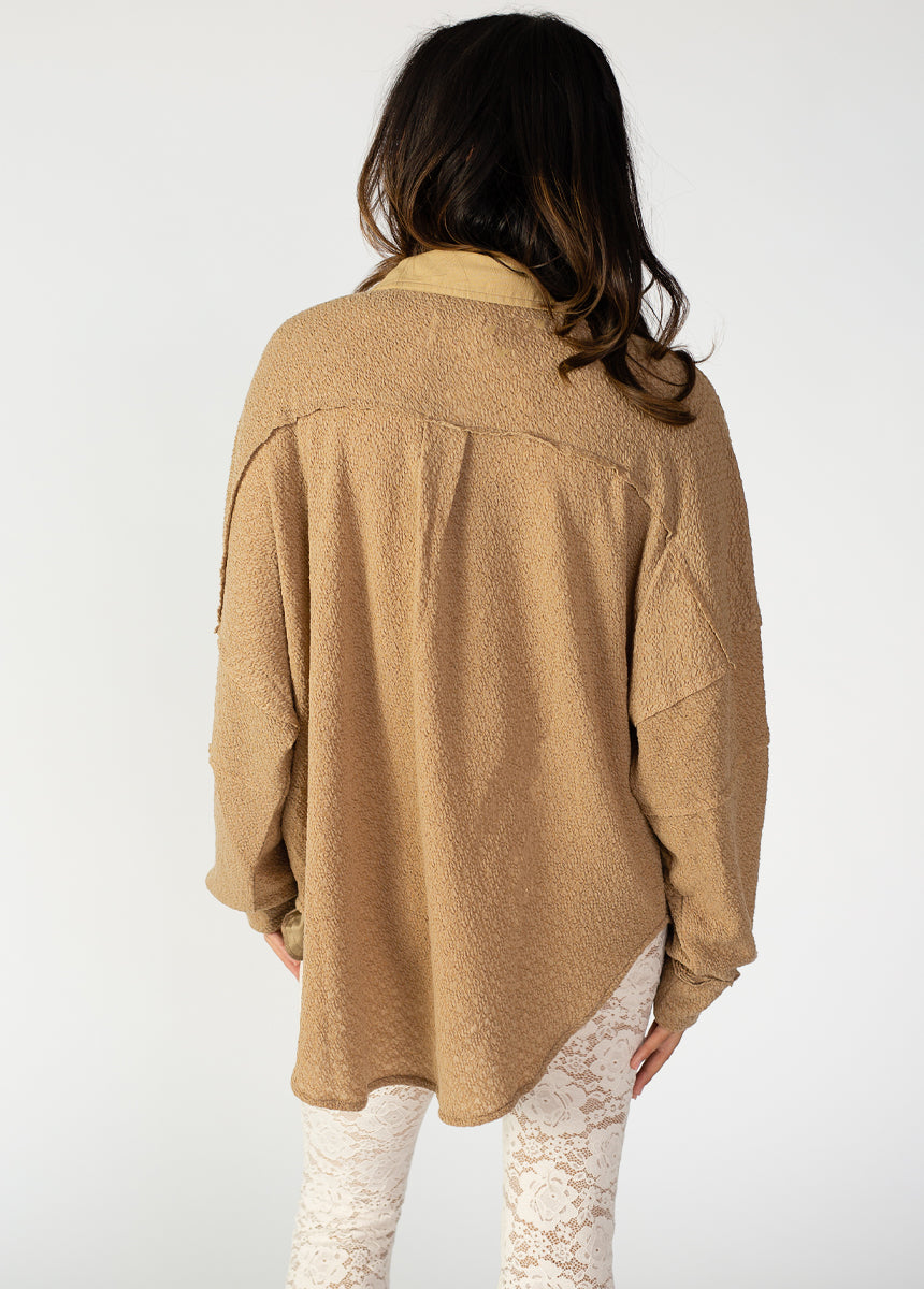 Sebrina Top in Latte