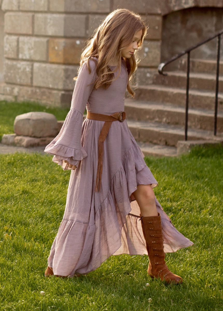 Divaya Dress in Lavender Fog