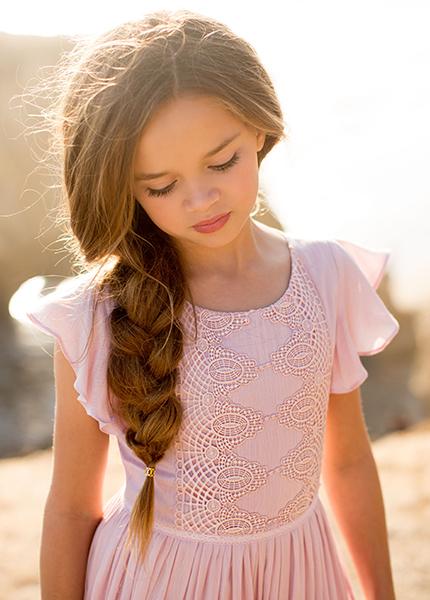 Viola Dress in Violet