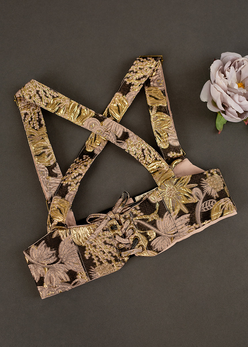 Zaylee Belt in Black Floral