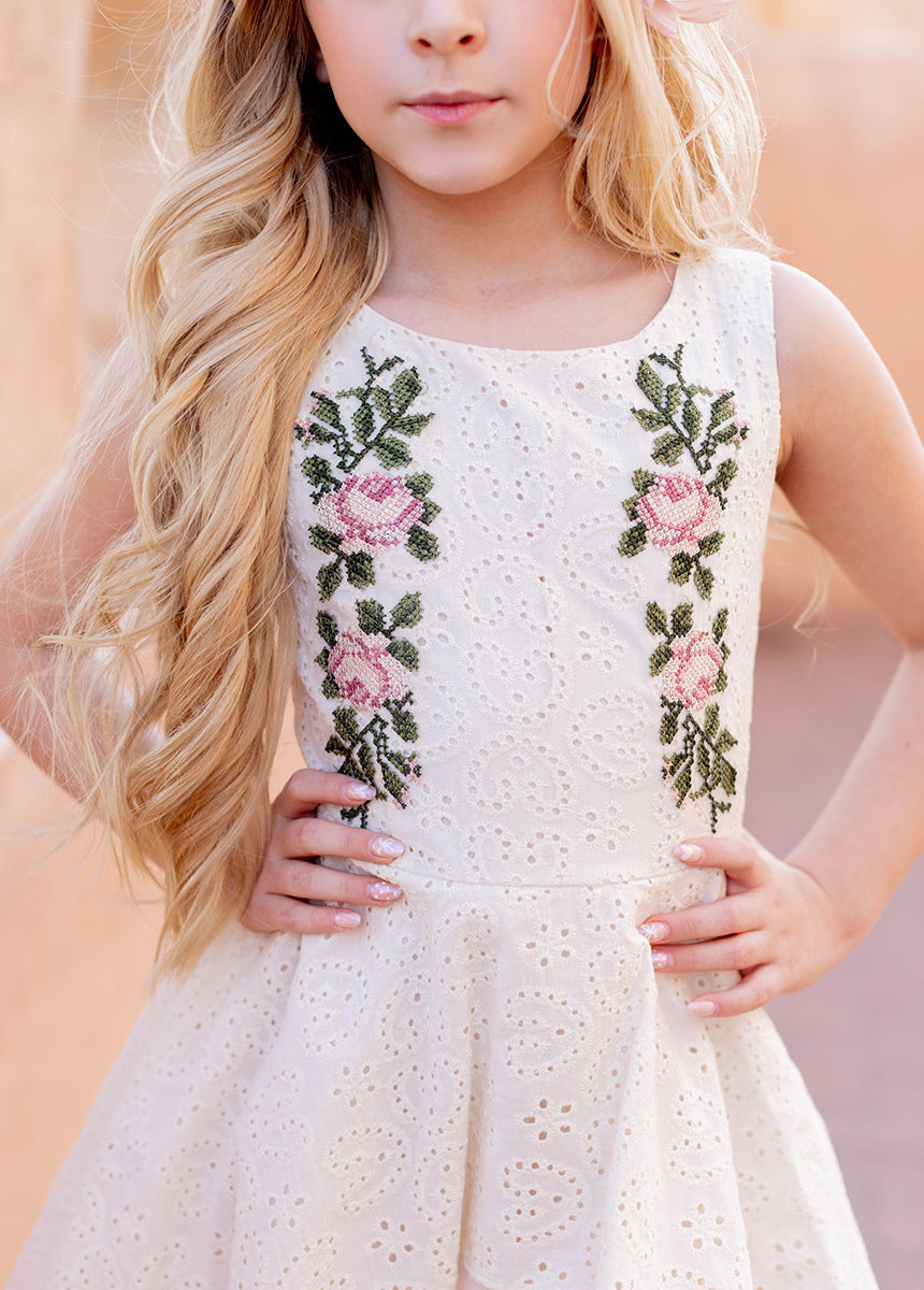 Amberlyn Dress in Cream