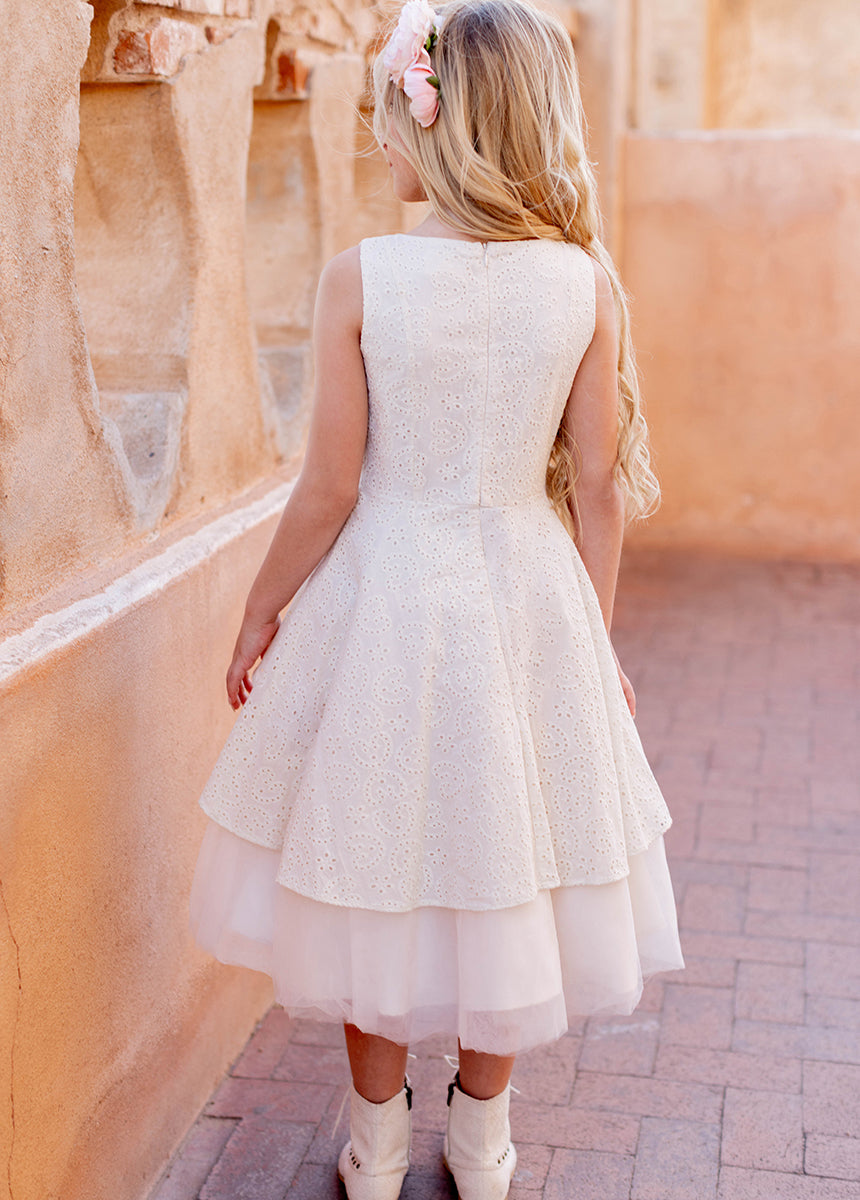 Amberlyn Dress in Cream