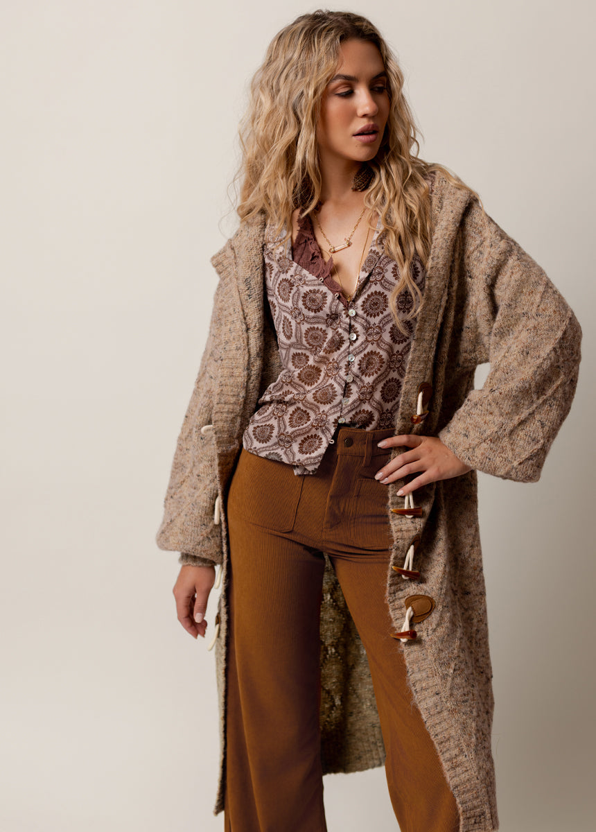 Avina Pants in Camel