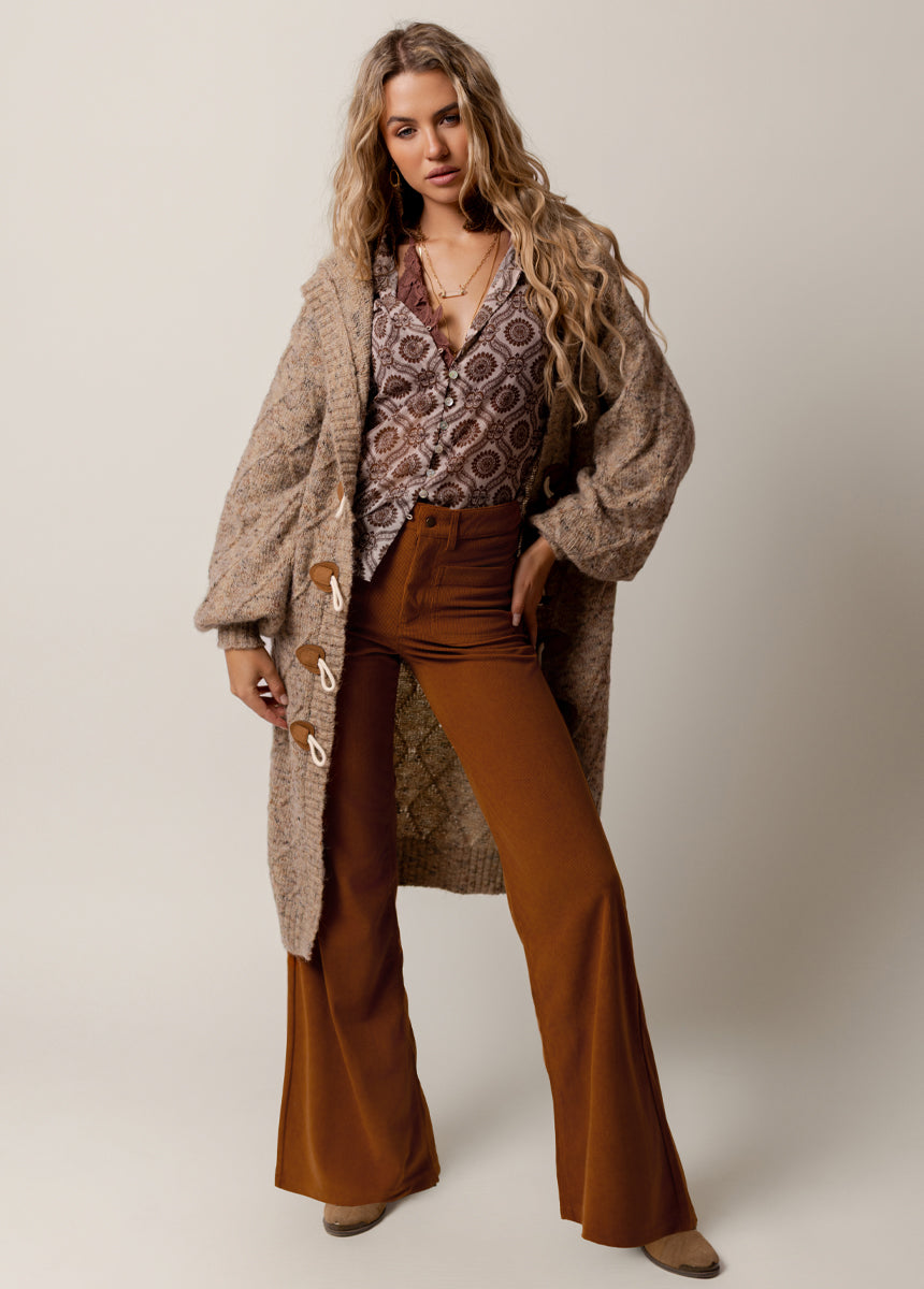 Avina Pants in Camel