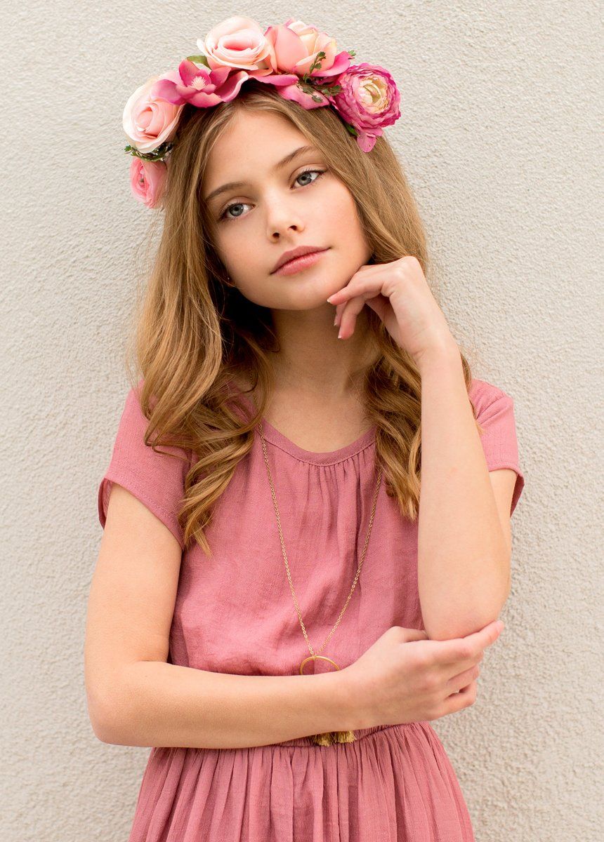 Briley Dress in Dusty Rose