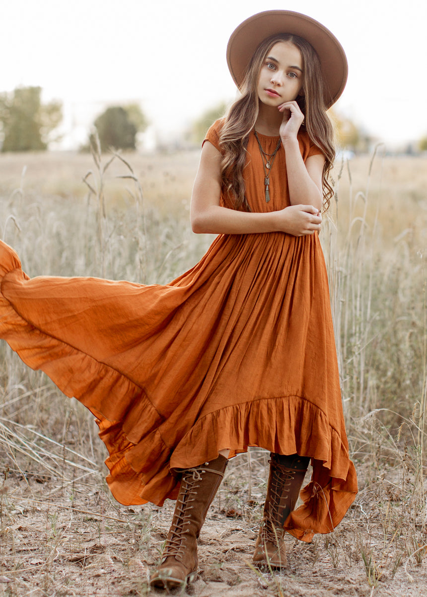 Briley Dress in Spice
