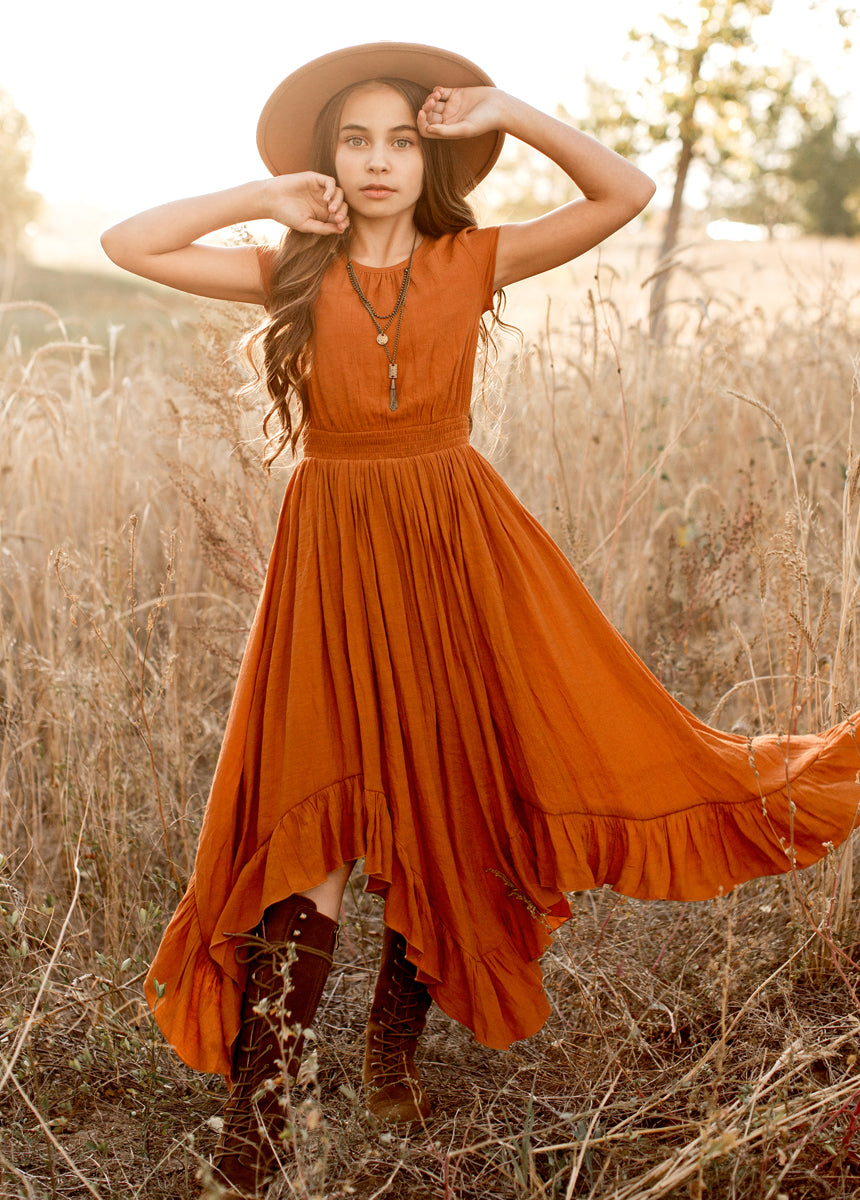 Briley Dress in Spice