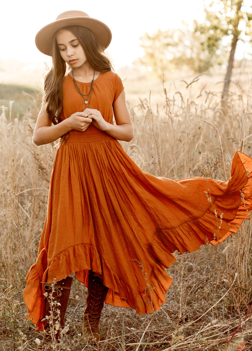 Briley Dress in Spice