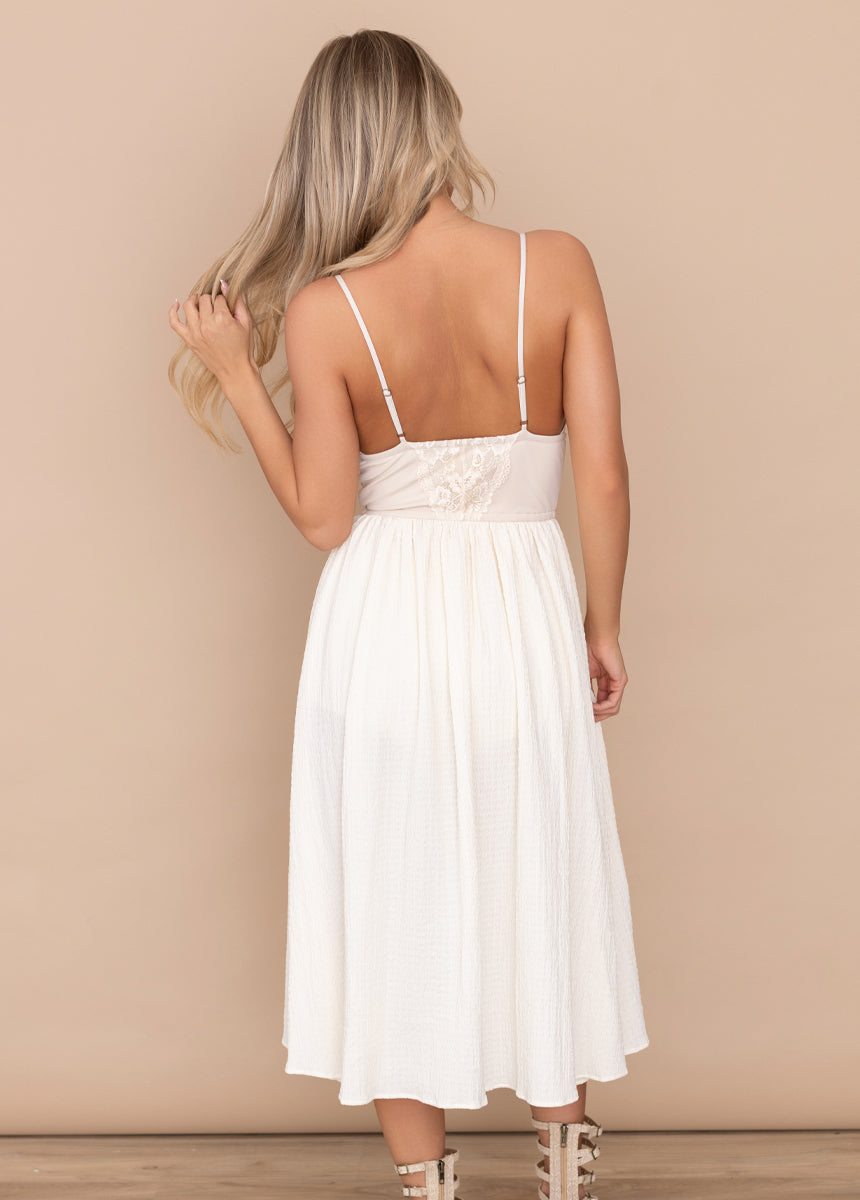 Cady Dress in Cream