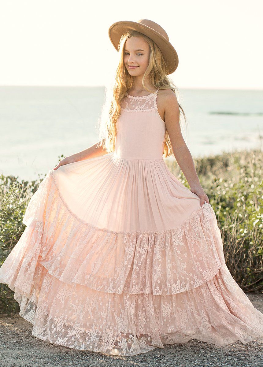 Catrin Dress in Shell