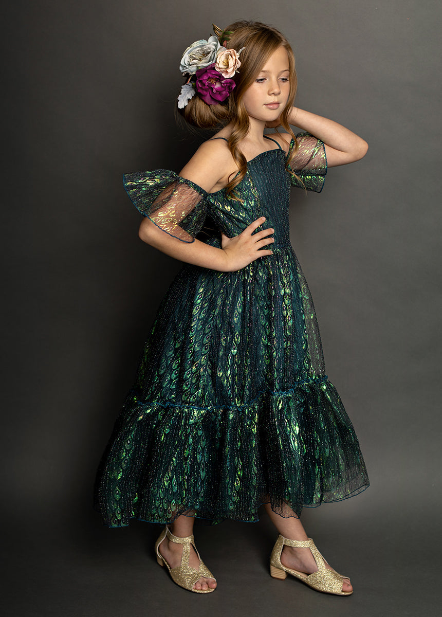 Chloe Dress in Oil Slick