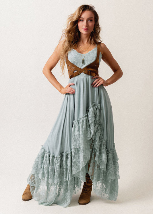 Christelle Dress in Seaglass