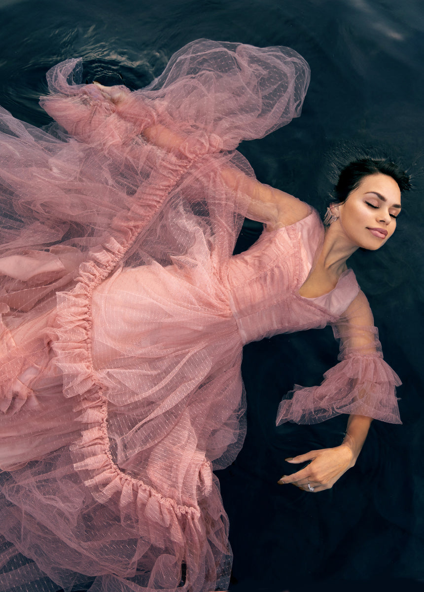 Haisley Impact Dress in Desert Shell