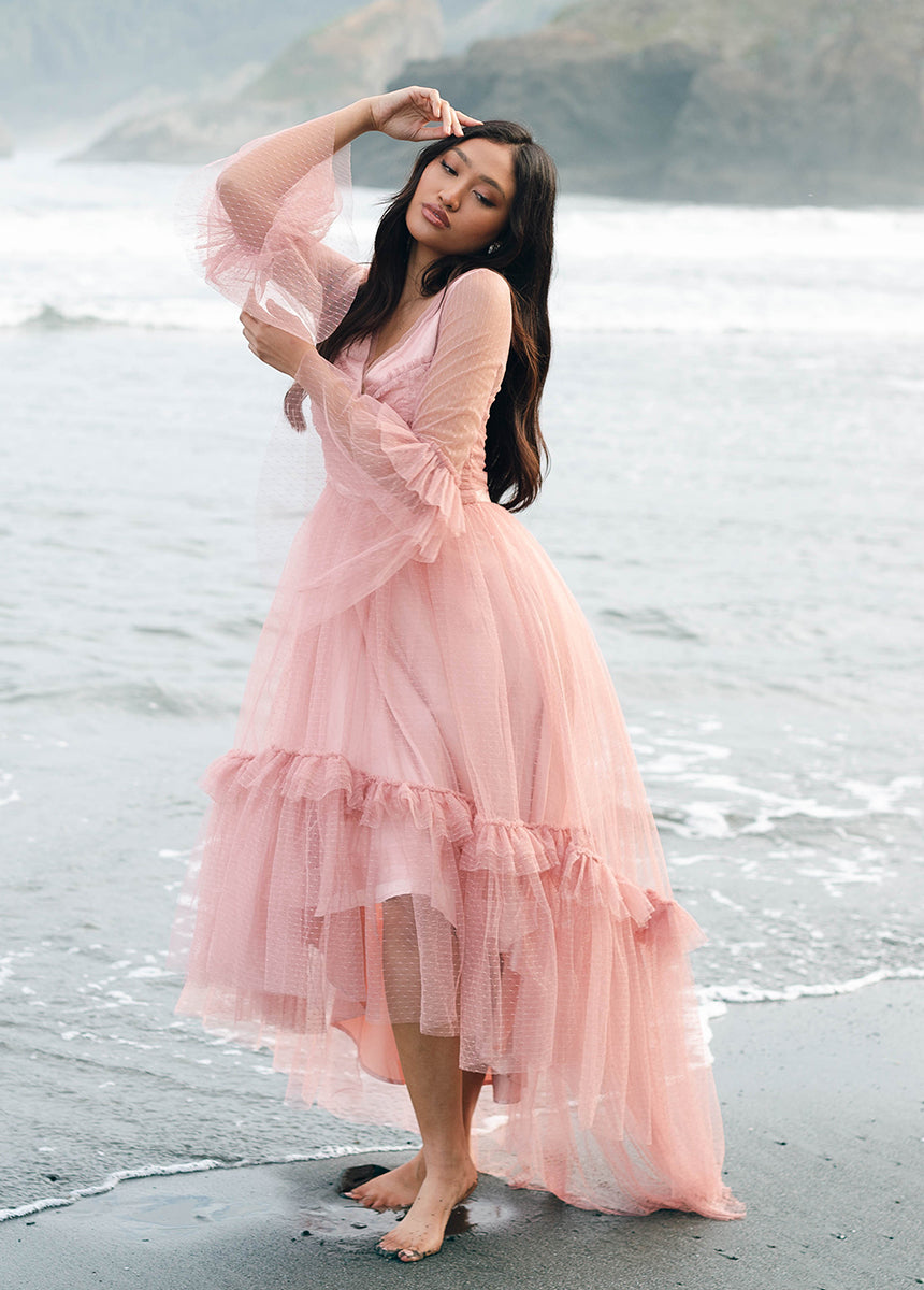 Haisley Impact Dress in Desert Shell