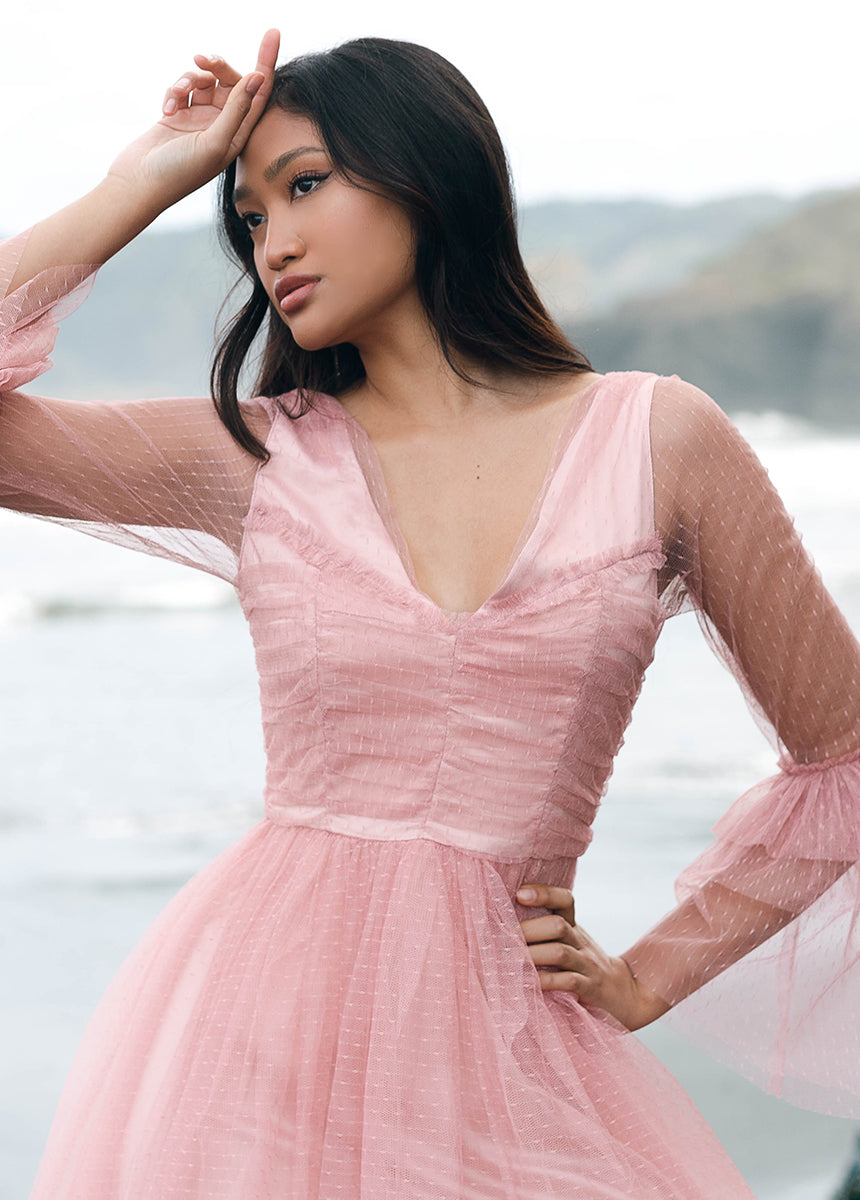 Haisley Impact Dress in Desert Shell