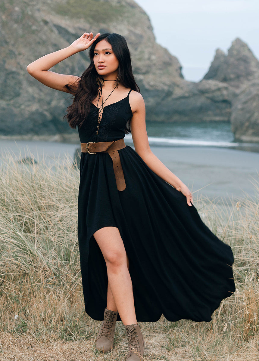 Holland Dress in Black