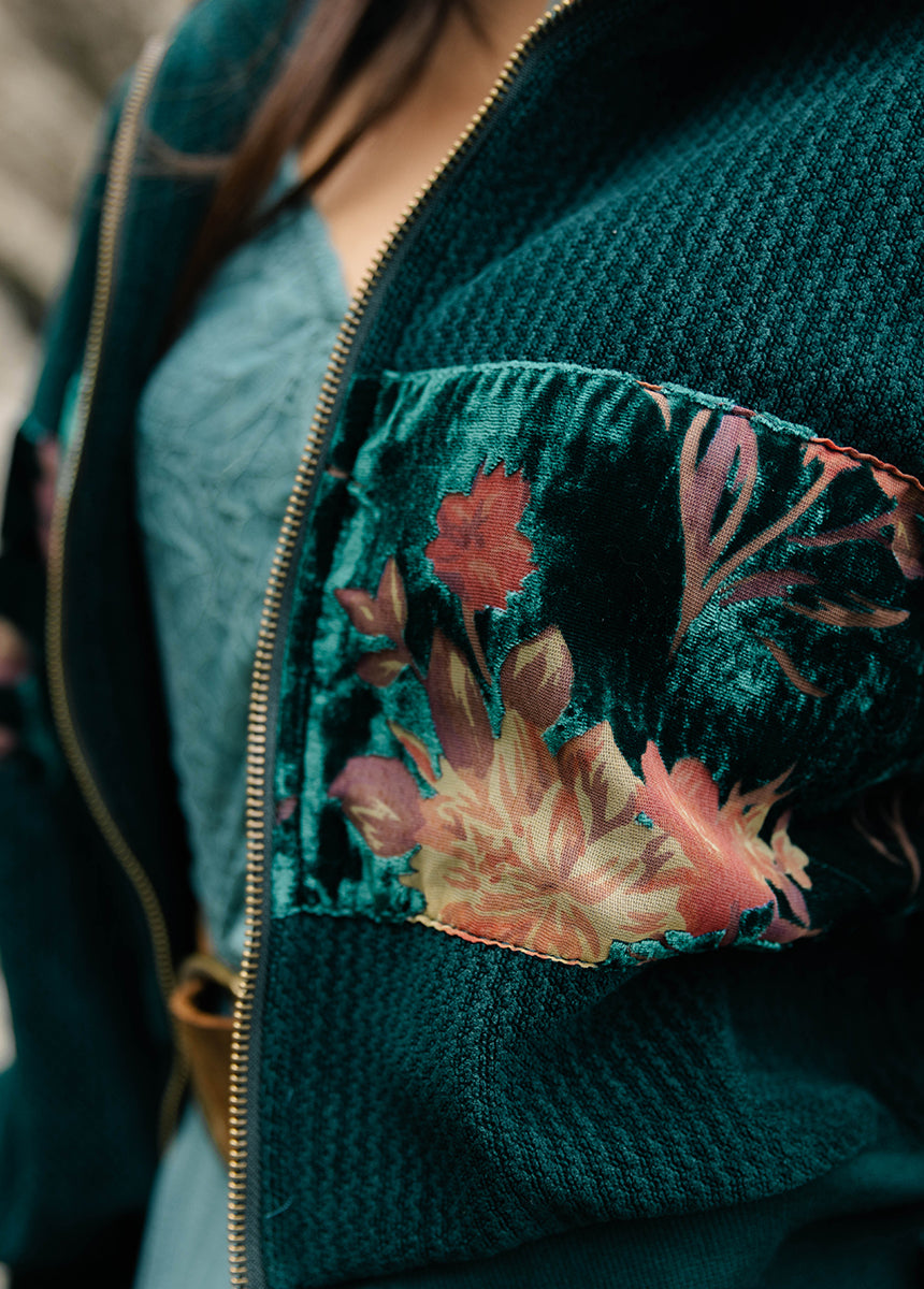 Kallistee Jacket in Peacock