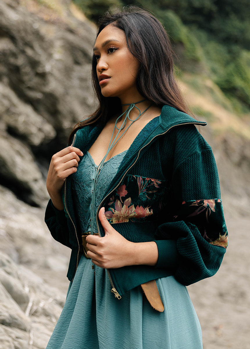 Kallistee Jacket in Peacock
