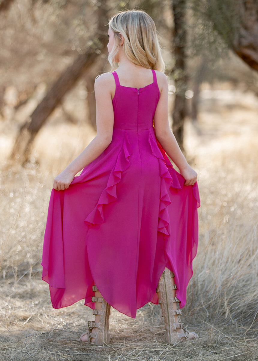 Kaylynn Dress in Berry