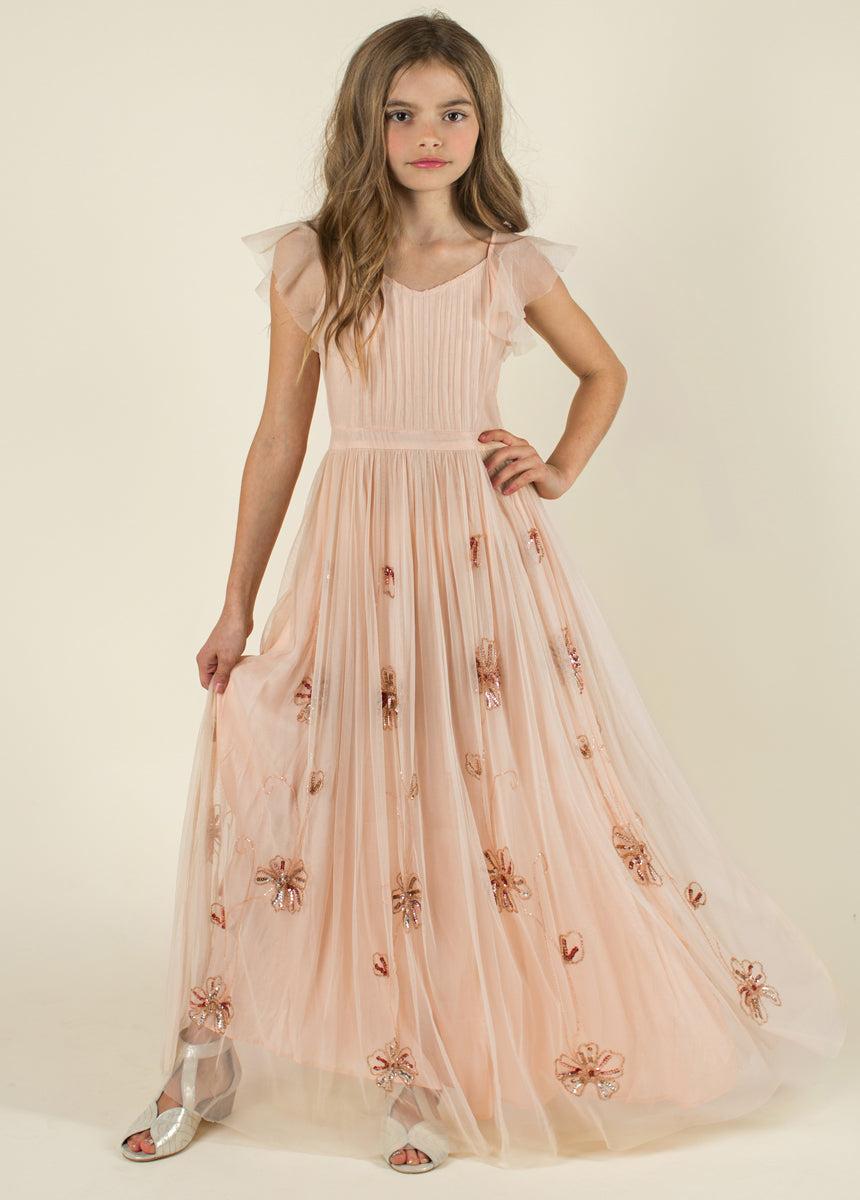 Kristine Dress in Blush