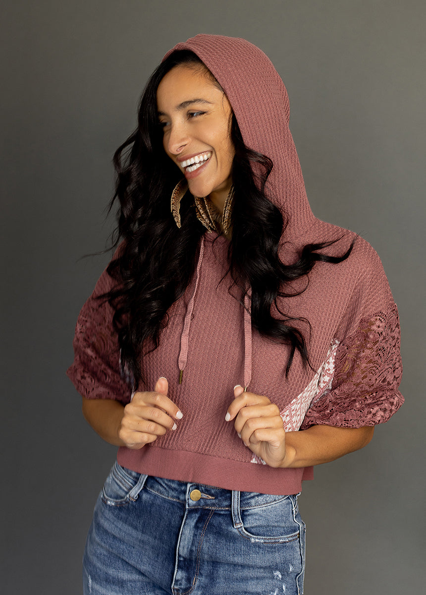 Matyson Hoodie in Rosette