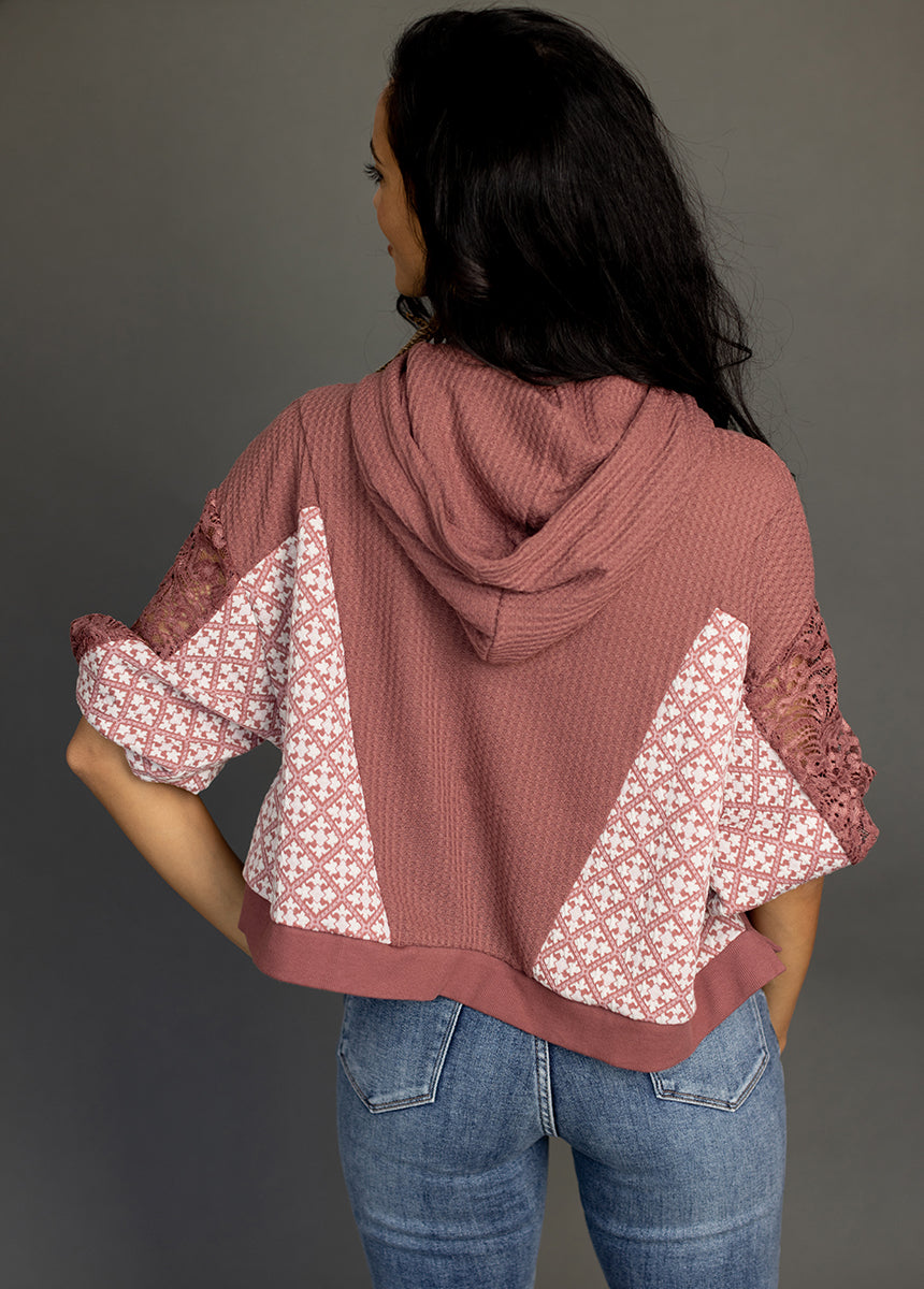 Matyson Hoodie in Rosette