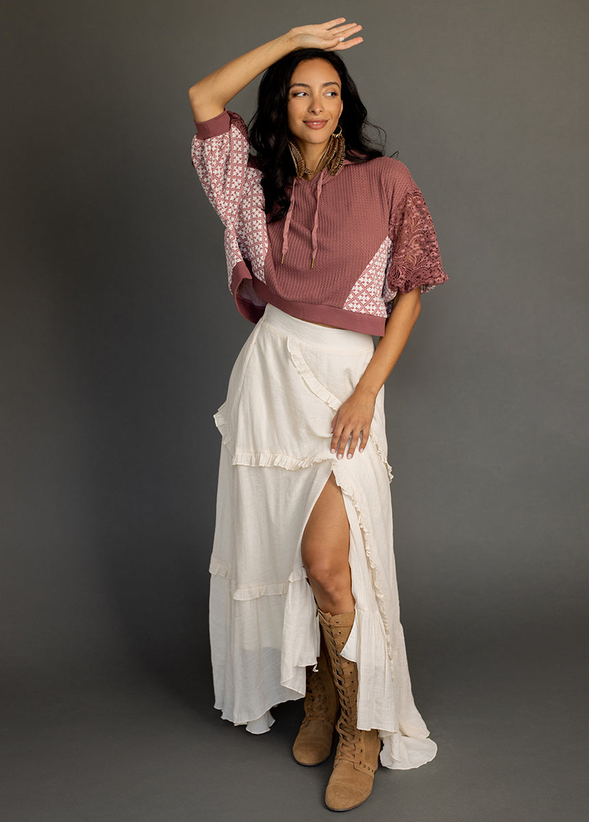 Matyson Hoodie in Rosette