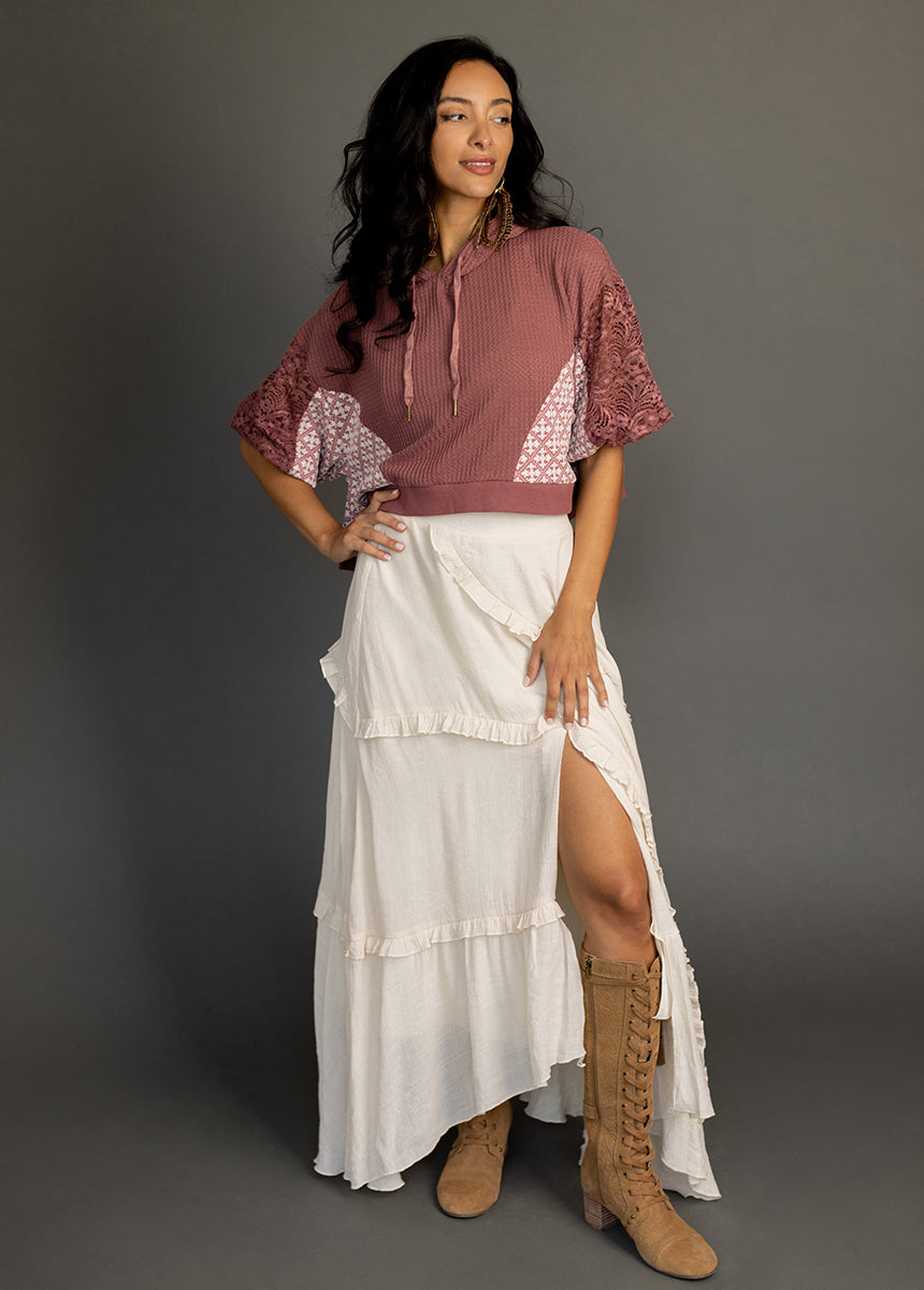 Matyson Hoodie in Rosette