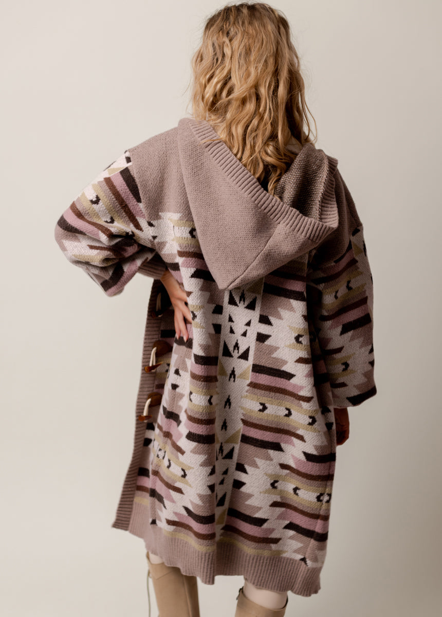 Rianne Sweater in Cream Pattern